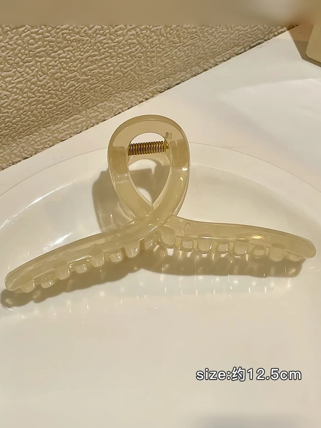1# Clear, crisscross 12.5 cm