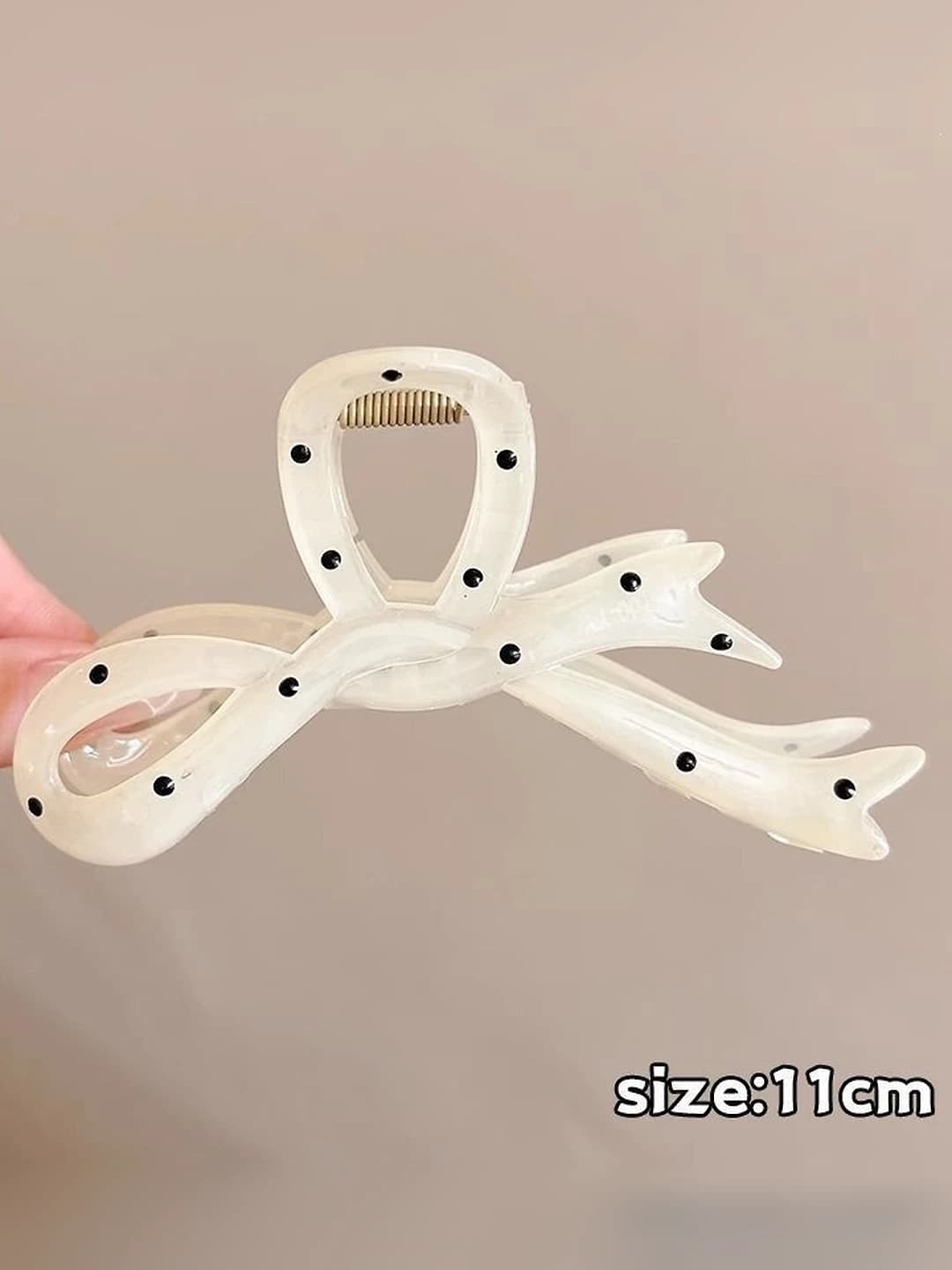 Polka dot, ribbon, 11 cm