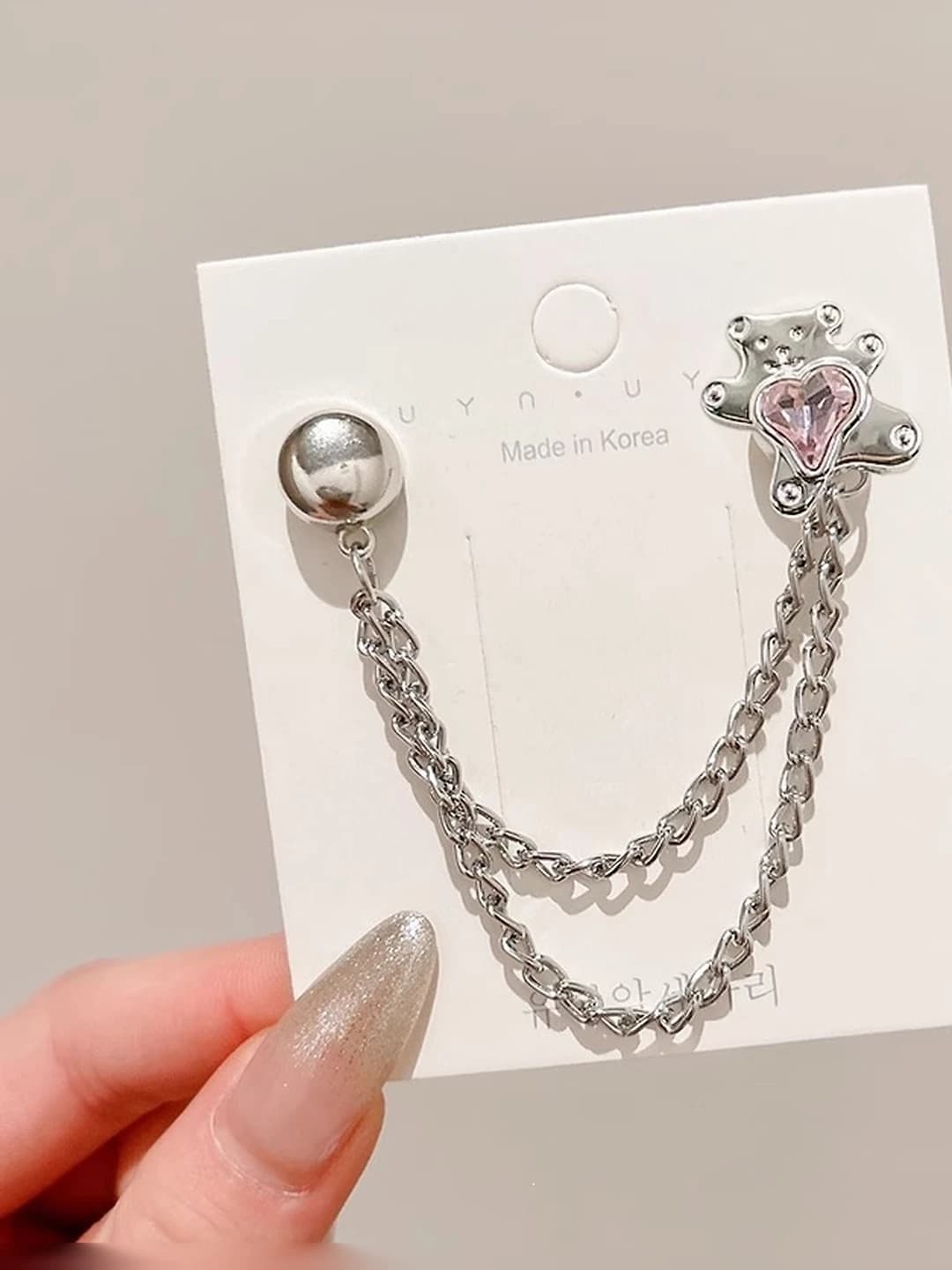 5# мишка - магнит цепь 8cm