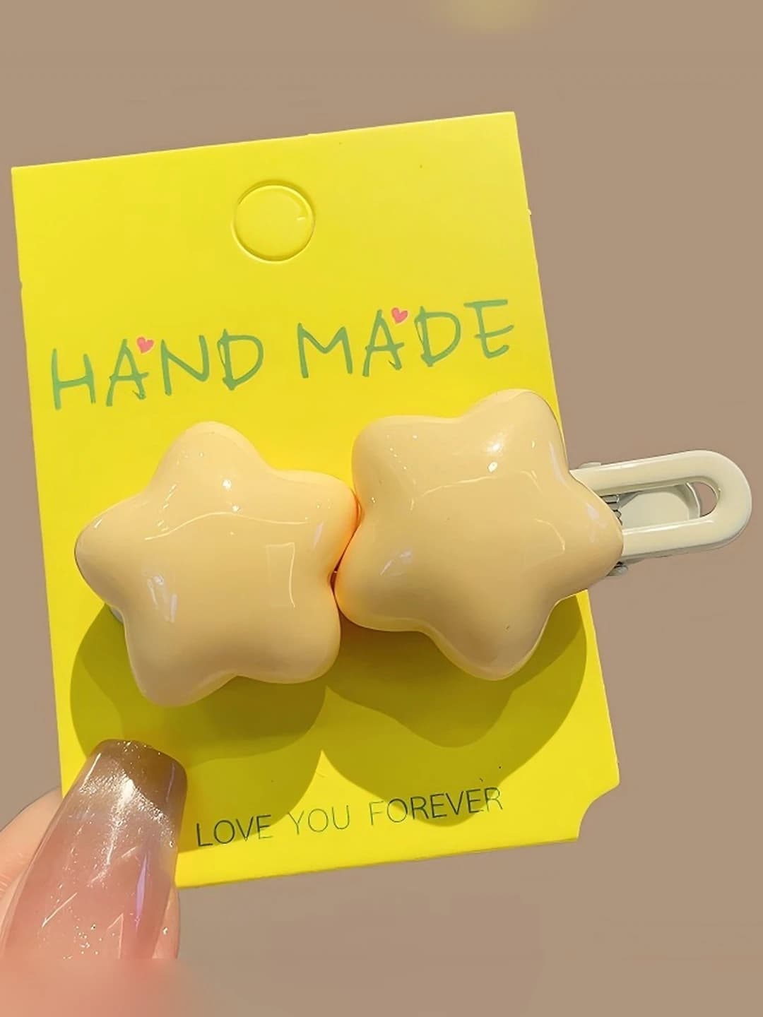 1# Cream yellow, 6 cm