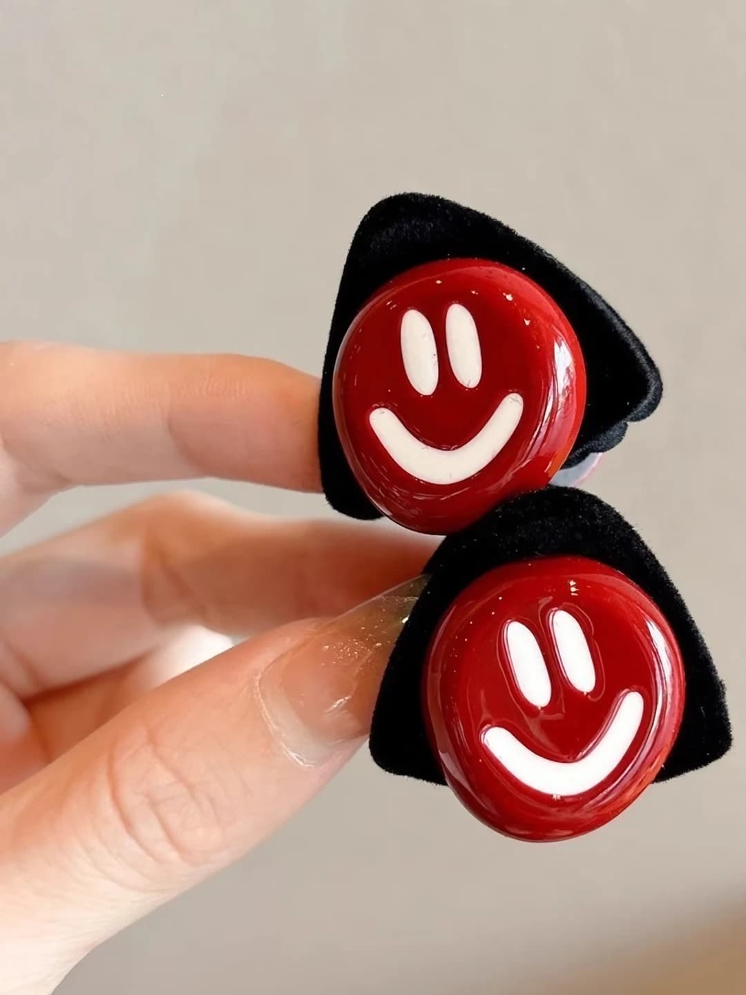 5# Smiley 2 pcs ~3 cm - double-sided