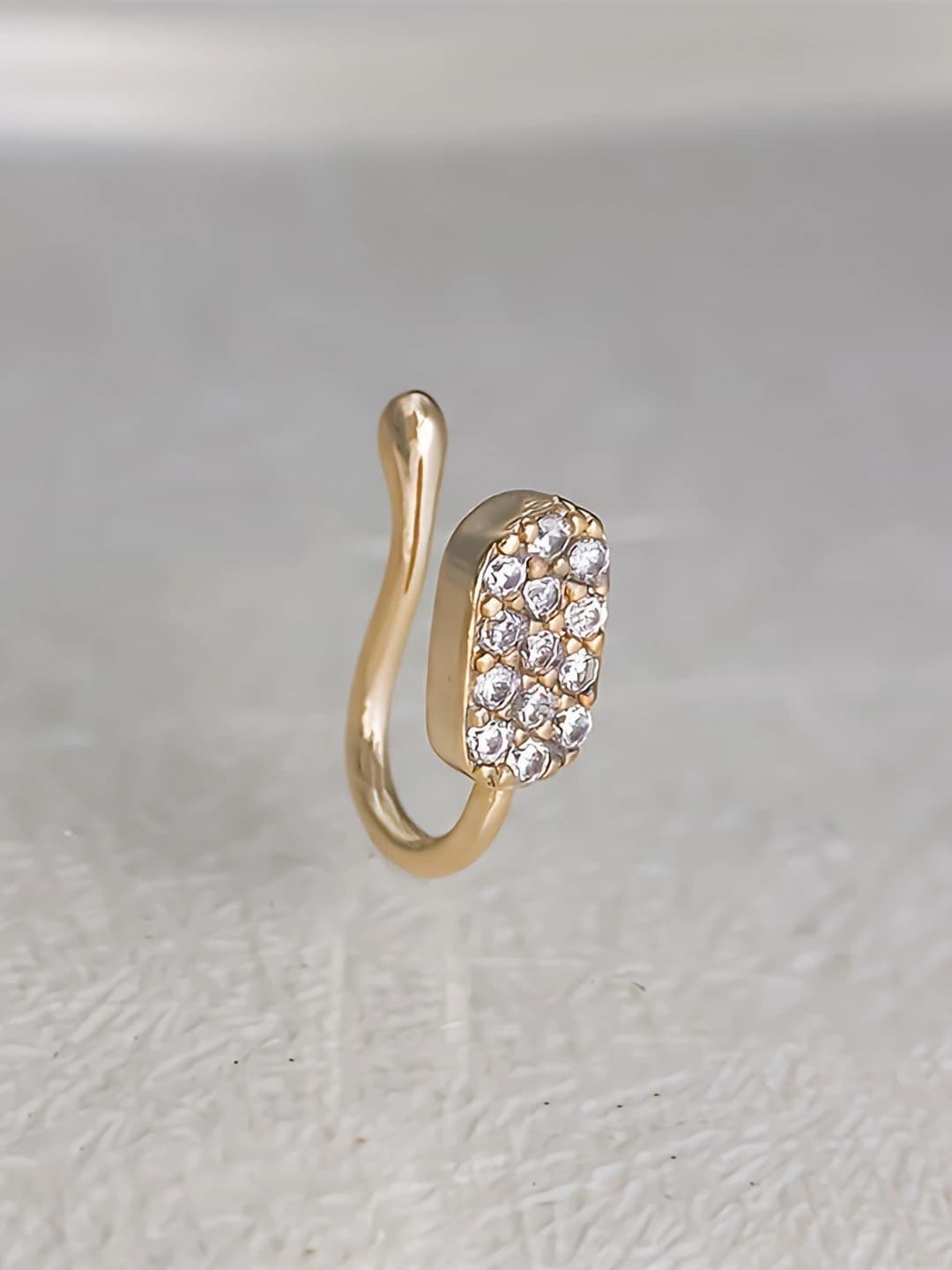 Stars zircon nose clip