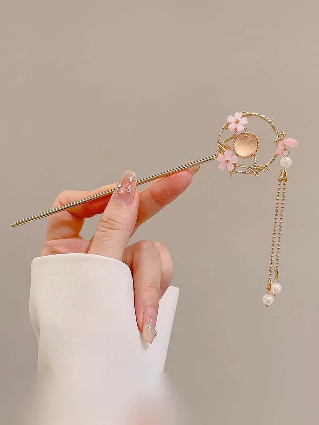 Pink - Floral wreath