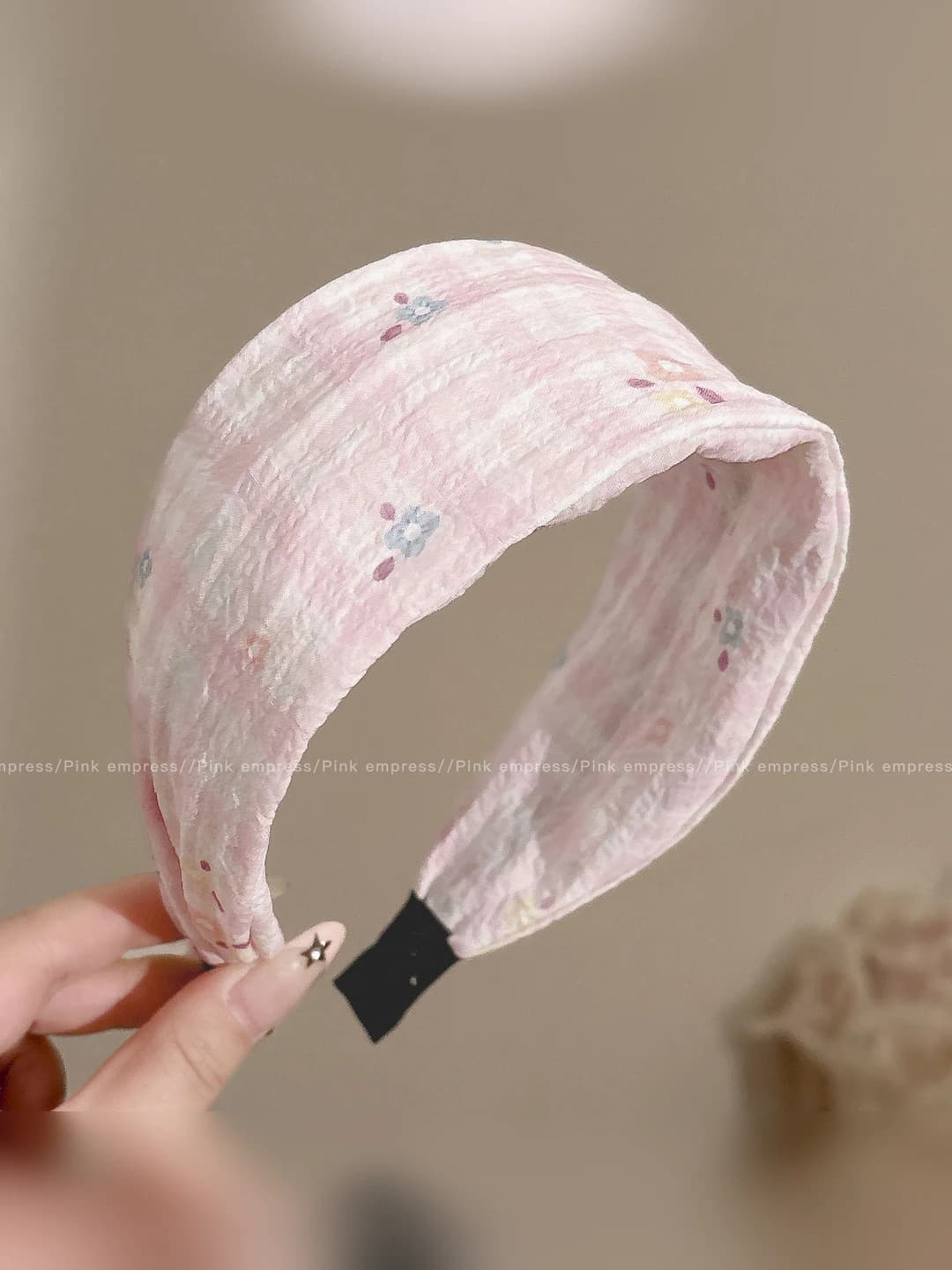 Pink floral - 5.7 cm