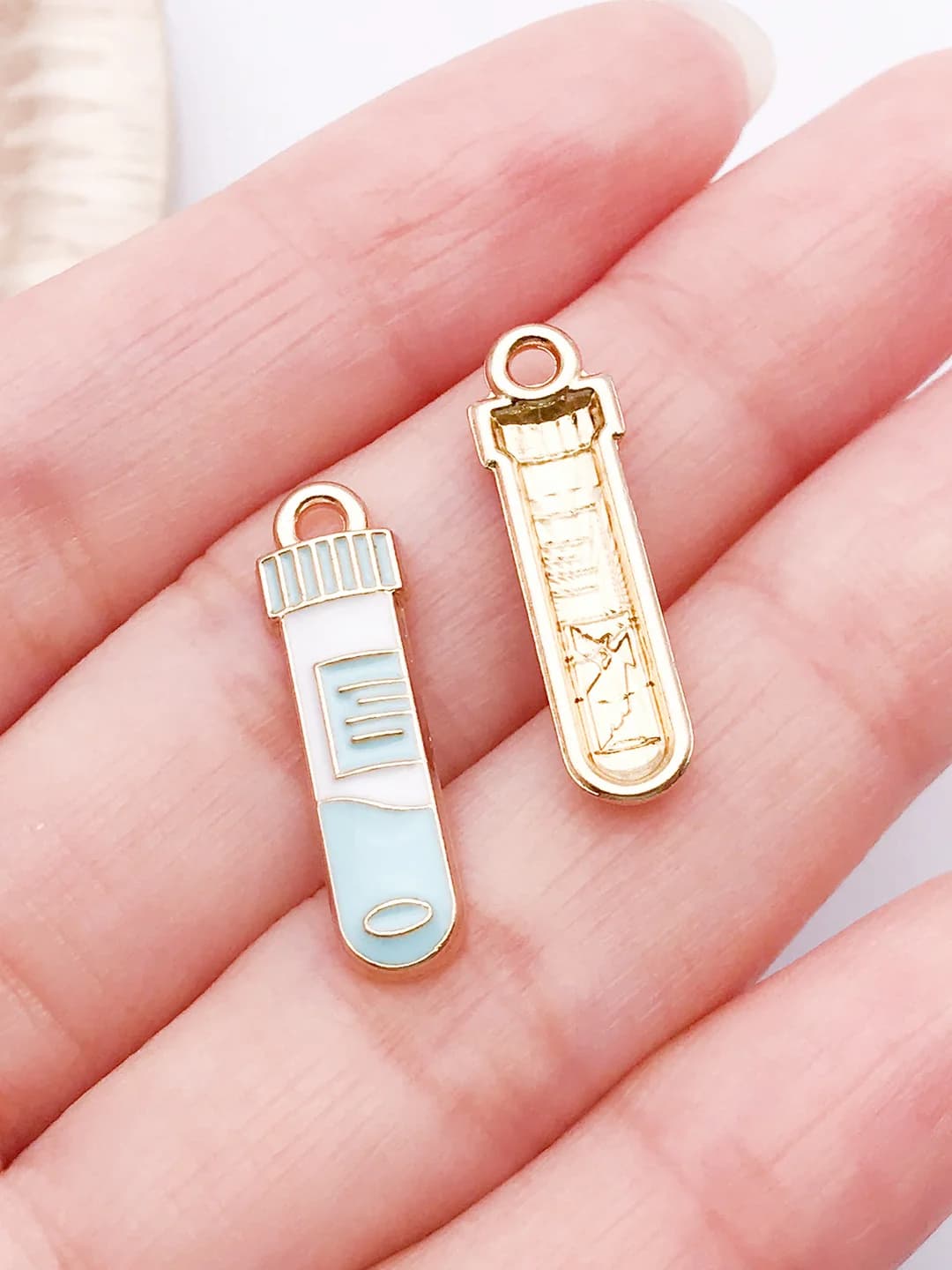 Blue test tube 23x7mm