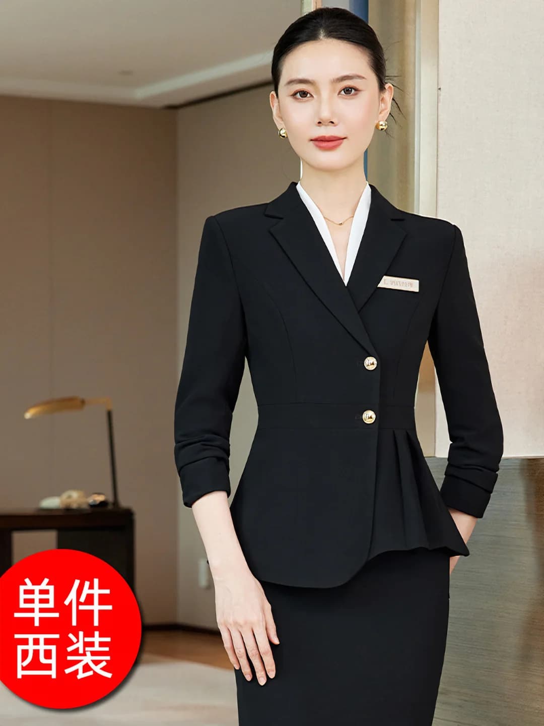 Model A, black suit (1 pc)