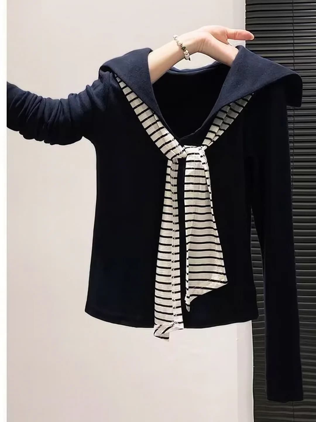 6675 Ice silk thin, black