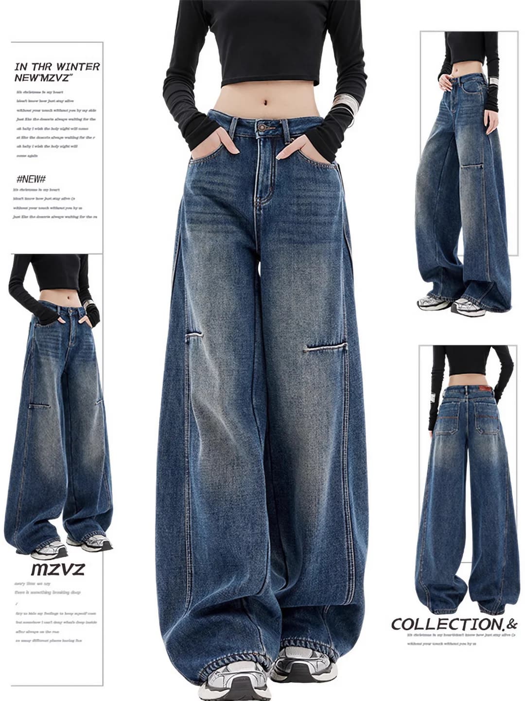 Vintage blue