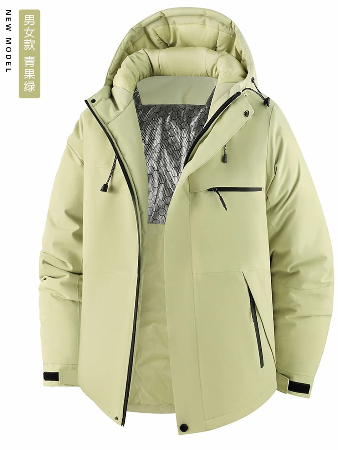 Women's, fruit green