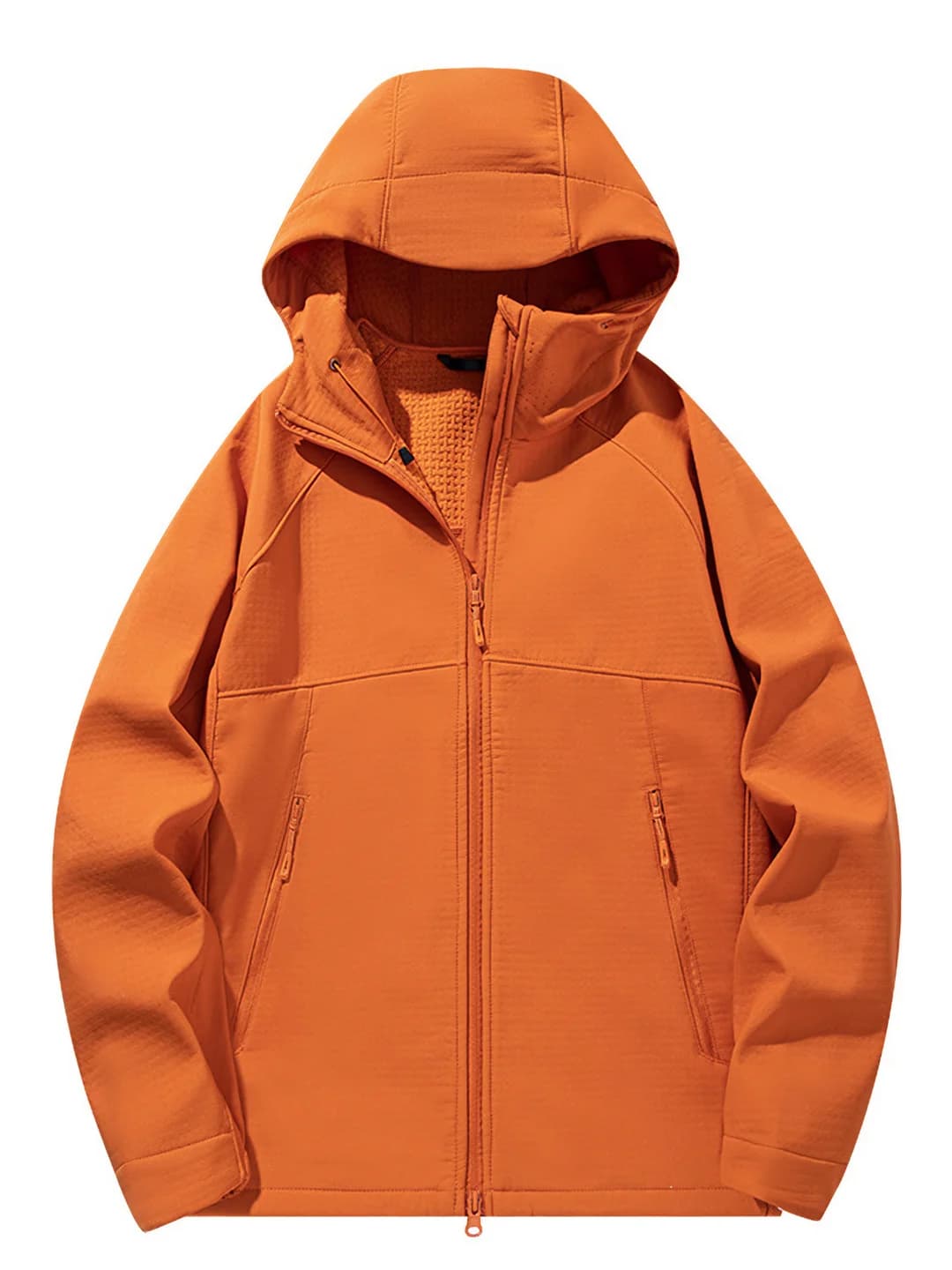 Unisex juftlik modeli: 2026 kuz, kardigan uslubidagi kundalik (casual) vetrovka kurtka, shamol va suv o'tkazmaydigan, bir rangli, oddiy uzunlikda, bahor va kuz uchun, outdoor sayohat va tog' yurishi uchun