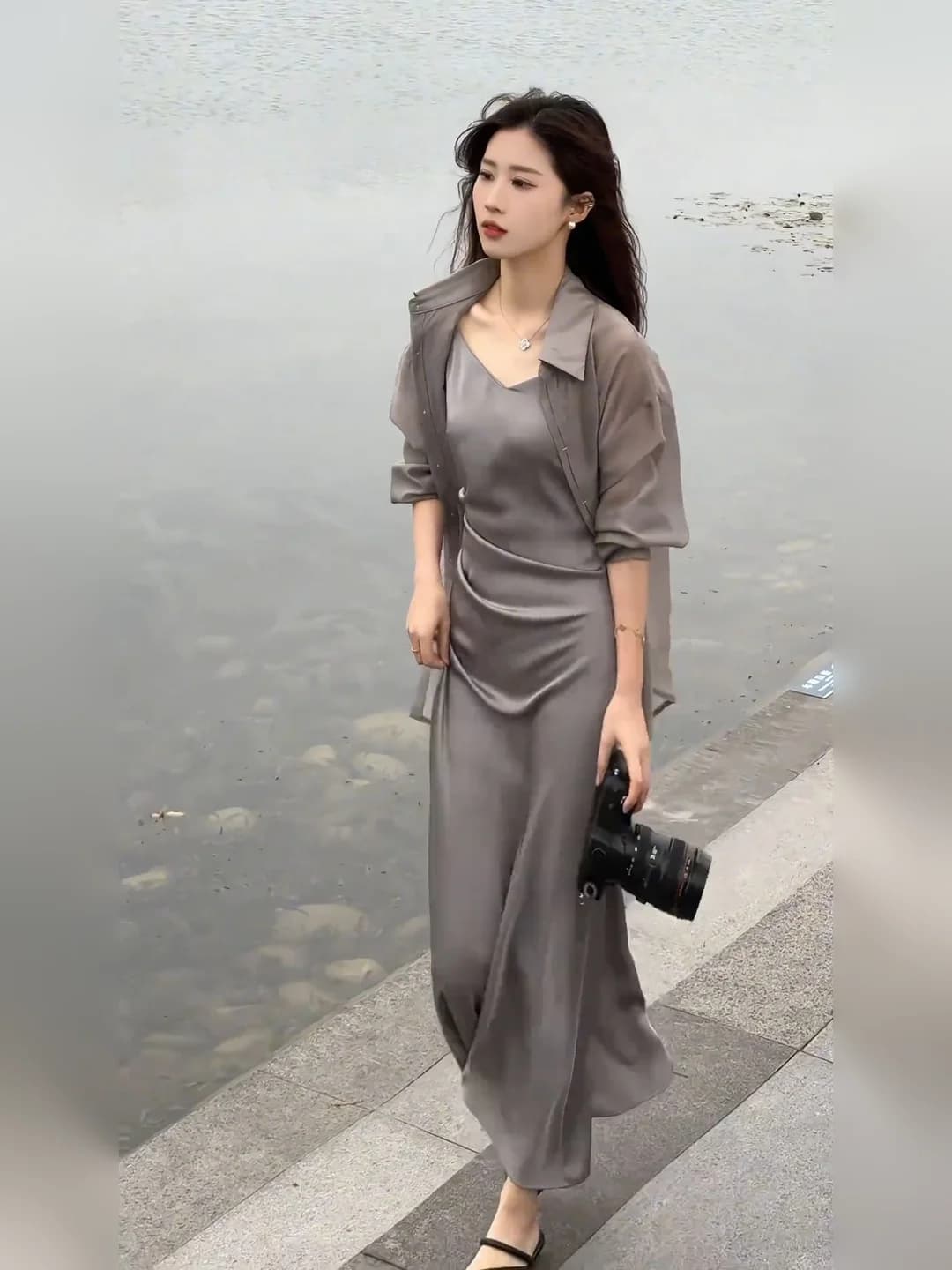 Grey dress