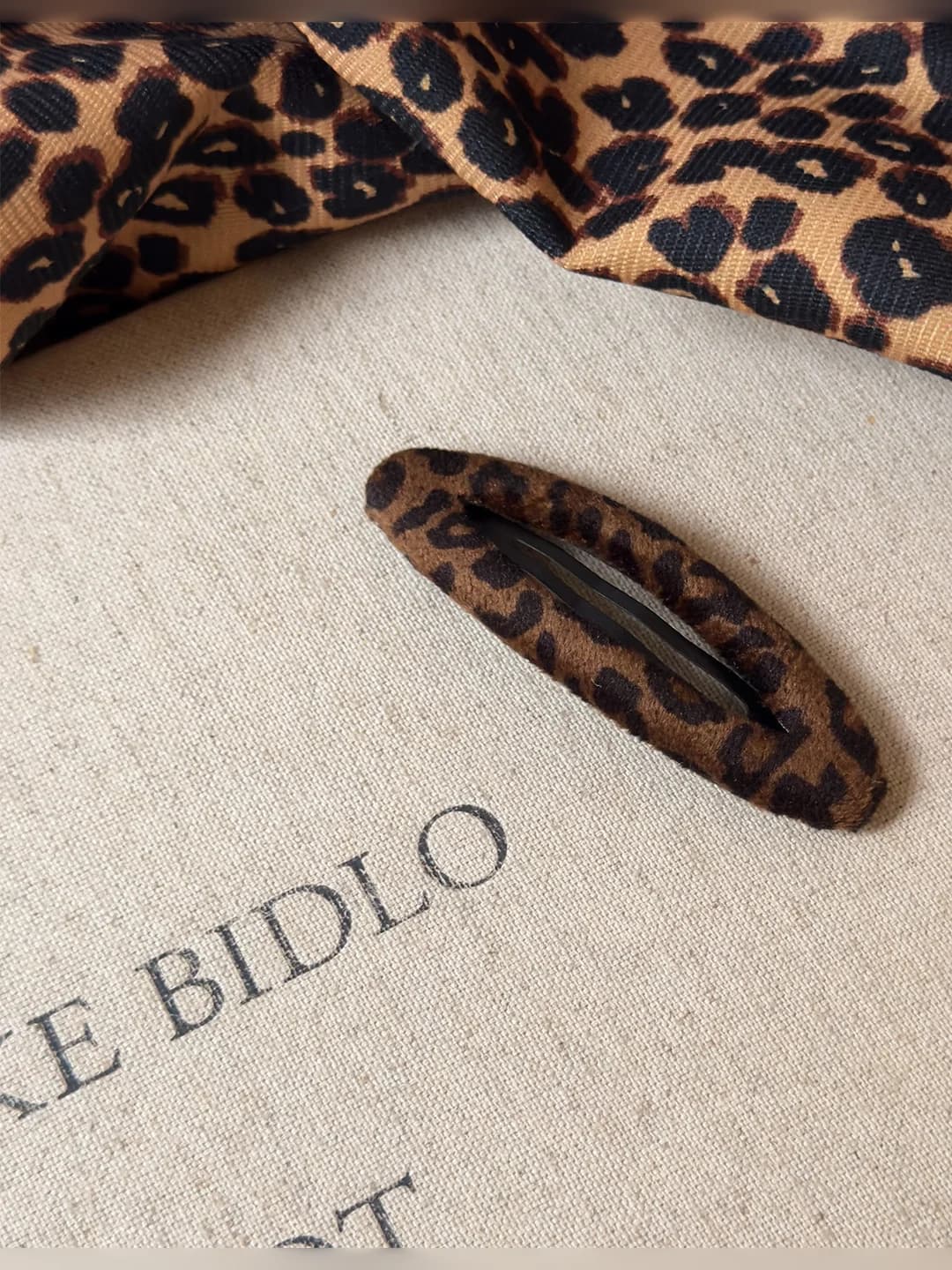 Barxat leopard oval BB klips